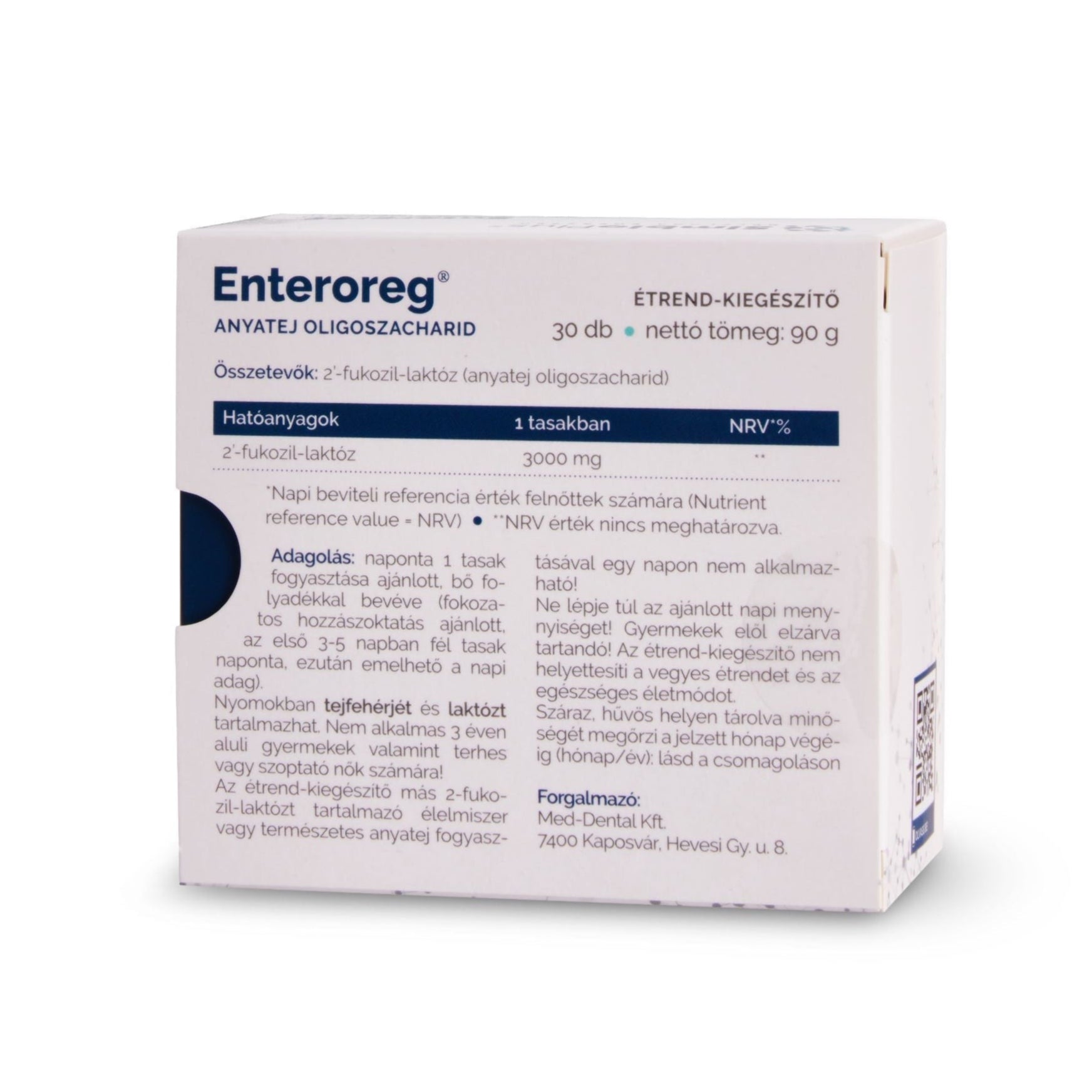 Enteroreg® granulátum/tasak - SimbioPlus - egészséges bélflóra - Enteroreg® - anyatej oligoszacharid