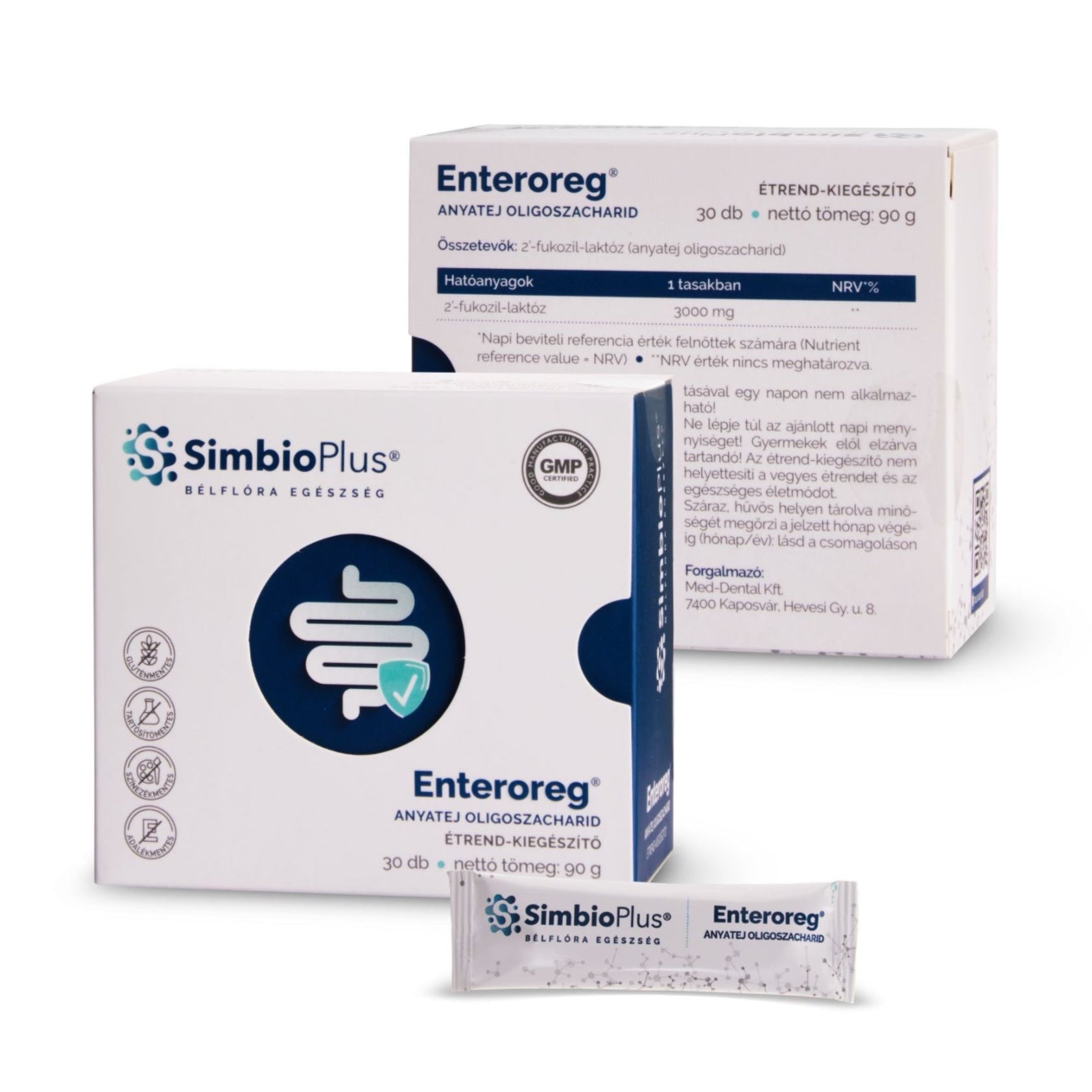 Enteroreg® granulátum/tasak - SimbioPlus - egészséges bélflóra - Enteroreg® - anyatej oligoszacharid